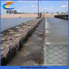 Erosion Control Hexagonal Wire Mesh Galvanized Gabion Basket Price